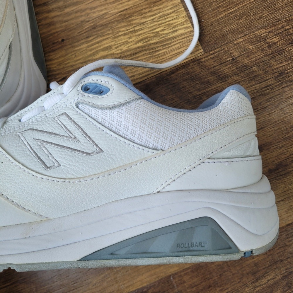 New Balance 928v3 Women Lace Up White/Blue Chunky Walking Shoes Sz 8.5 Sneakers - Picture 12 of 16